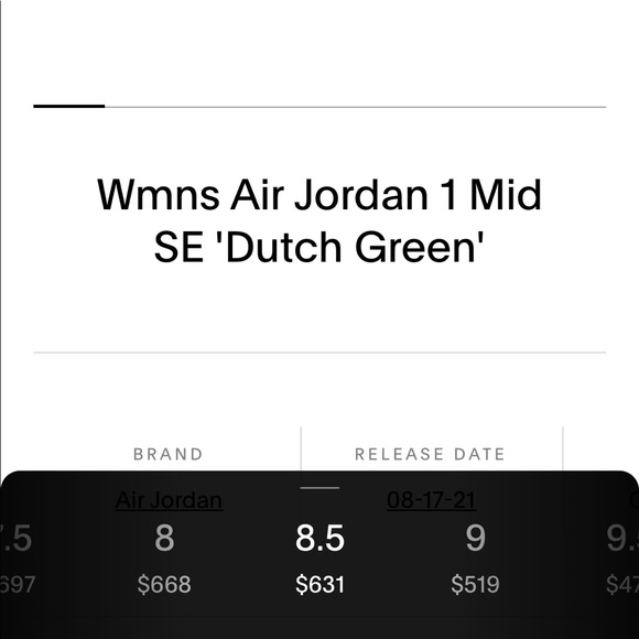 Sold** Authentic Air Jordan 1 SE Dutch Green - Picture 9 of 10